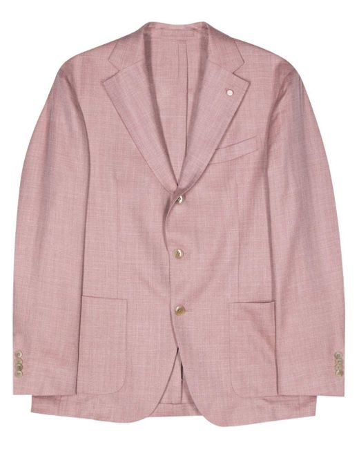 Luigi Bianchi Pink Jacket for men