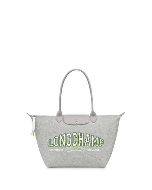 Longchamp Metallic `Le Pliage Université` Large Tote Bag