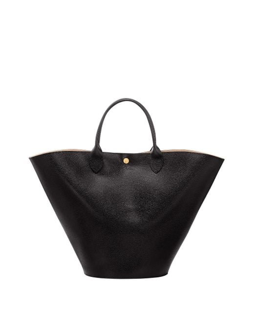 Longchamp Black `Epure` Extra Large Tote Bag