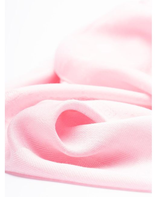 `Monogram` Poncho di Blugirl Blumarine in Pink