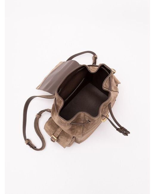 Brunello Cucinelli Brown Backpack