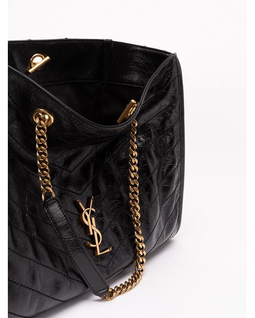 Saint Laurent Black 'Niki' Shopper