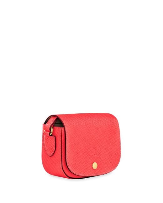 Longchamp Red `Epure` Extra Small Crossbody Bag