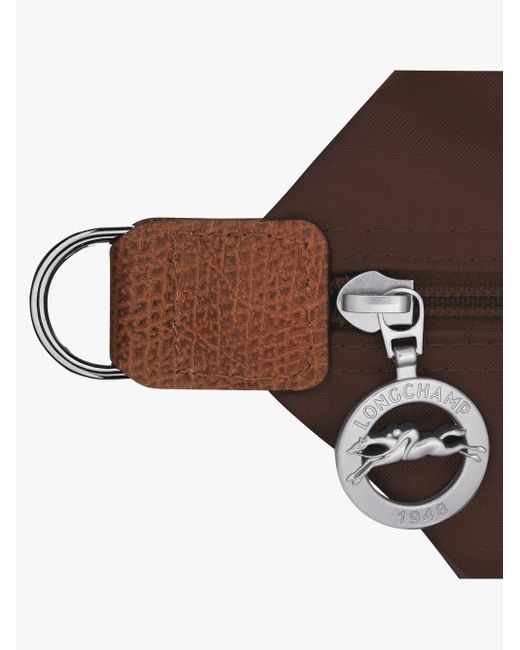 Longchamp Brown `Le Pliage Original` Small Extensible Travel Bag