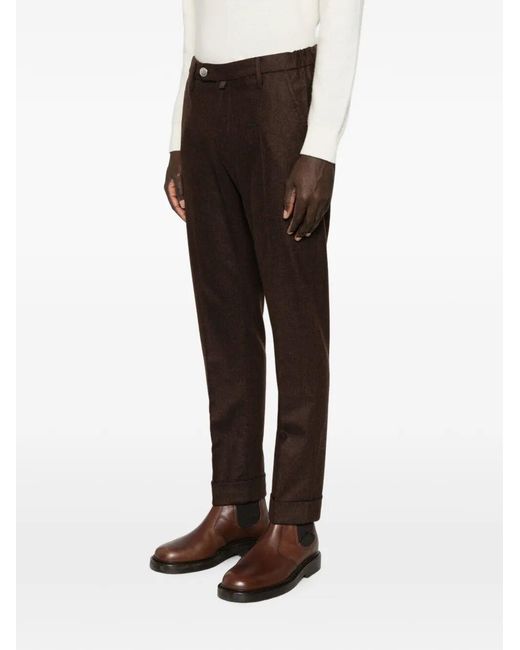 Jacob Cohen Black 'Jannik' Regular Fit Pants for men