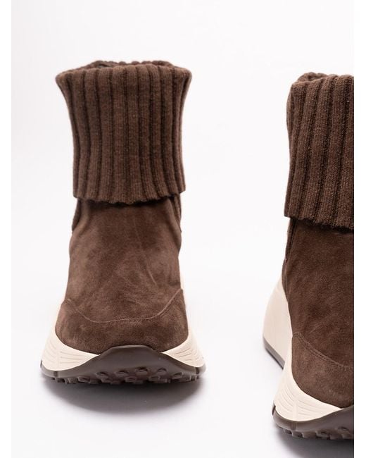 Hogan Brown H669 Boots