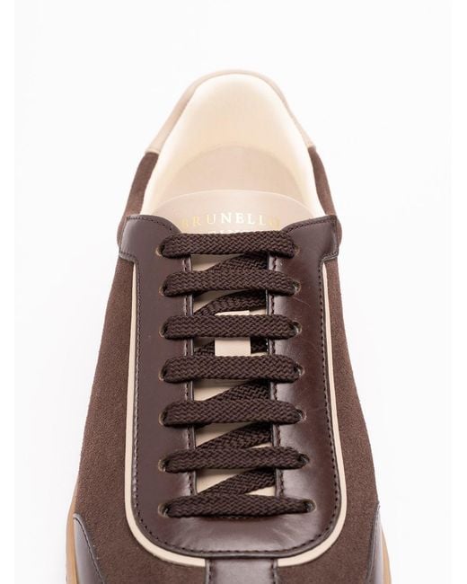 Brunello Cucinelli Brown Sneakers for men