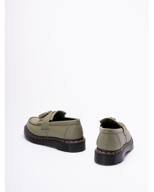 `Adrian` Loafers di Dr. Martens in Green