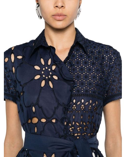 Short Sleeve Shirt di Ermanno Scervino in Blue