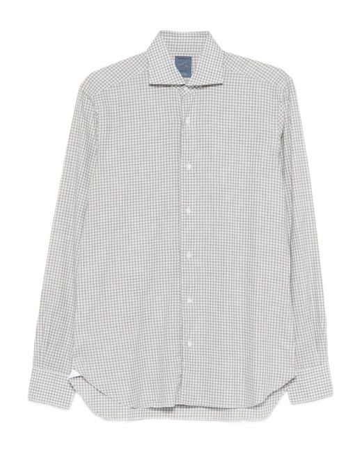 Barba Napoli White Shirt for men