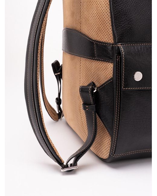 Brunello Cucinelli Black Backpack for men