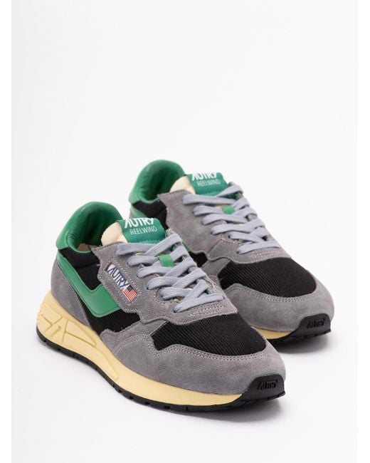 Autry Green 'Reelwind Low' Sneakers for men