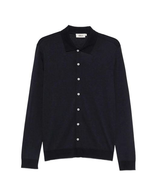 Altea Blue 'Julius' Long Sleeve Shirt for men