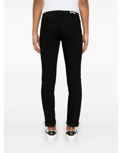 Dondup Black 'George' Pants for men