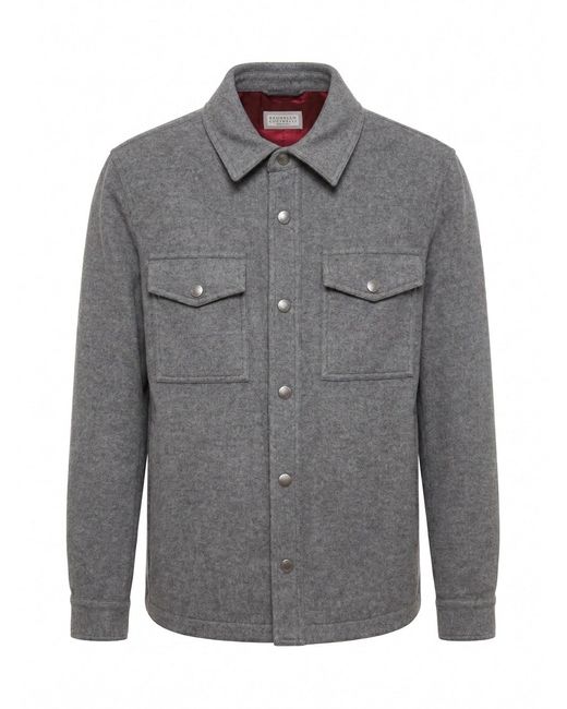 Brunello Cucinelli Gray Jacket for men