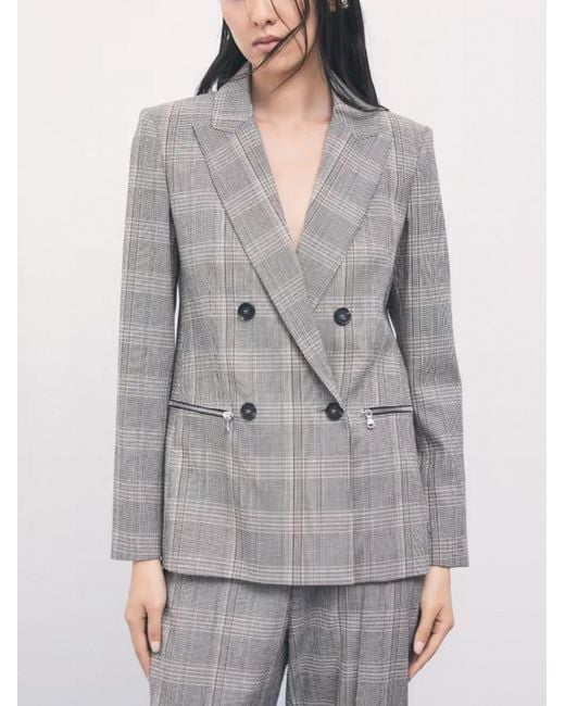 Patrizia Pepe Gray Jacket
