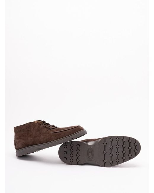 Tod's Brown Desert Boots for men