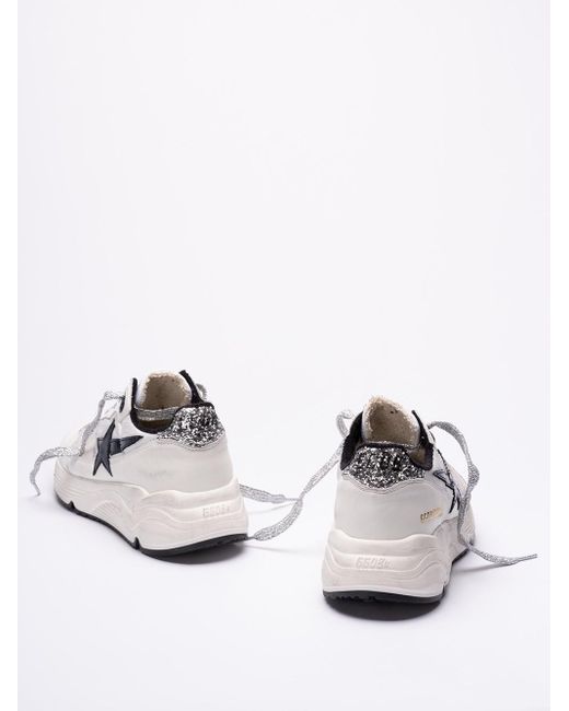 Golden Goose Deluxe Brand White `running Sole` Sneakers