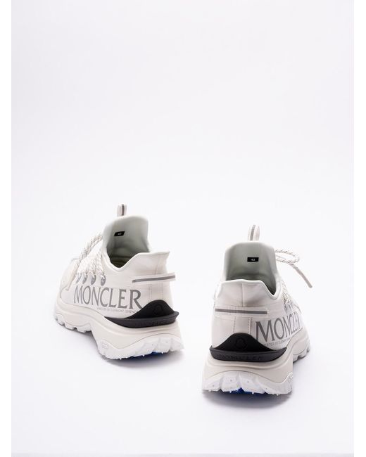 Moncler White `Trailgrip Lite2` Low-Top Sneakers for men