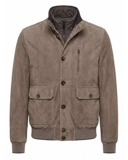 Moorer Brown 'Adelsio' Padded Jacket for men