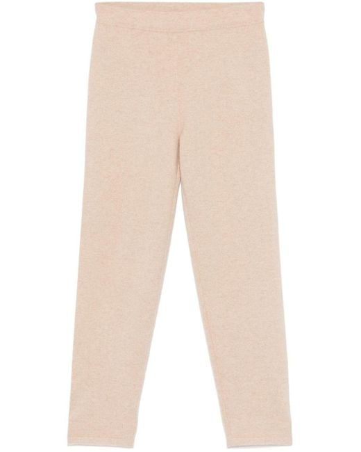 Max Mara Natural 'Larix' Knit Pants