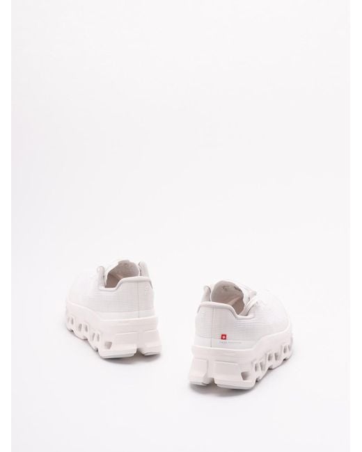 On Shoes White 'Cloudmonster Void' Sneakers
