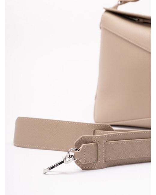 Loewe Natural 'Puzzle Edge' Medium Bag
