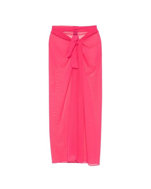 Fisico Pink Long Pareo