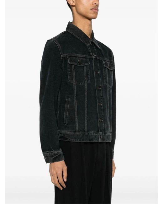 Saint Laurent Black Denim Jacket, for men