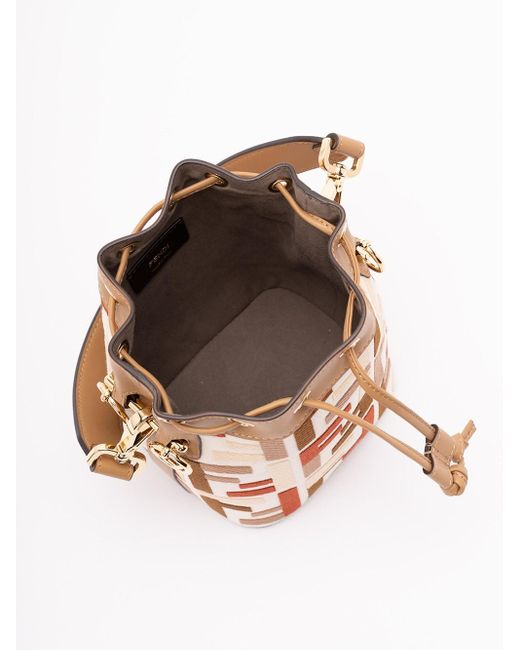 Fendi White 'Mon Tresor' Bag