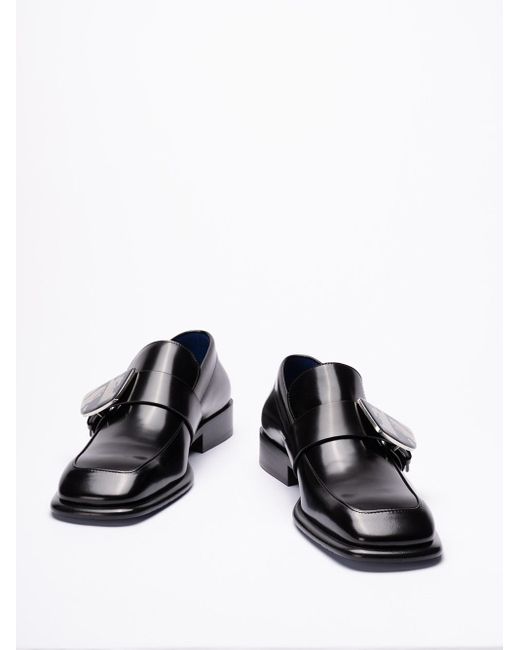 `Shield` Loafers di Burberry in Black da Uomo