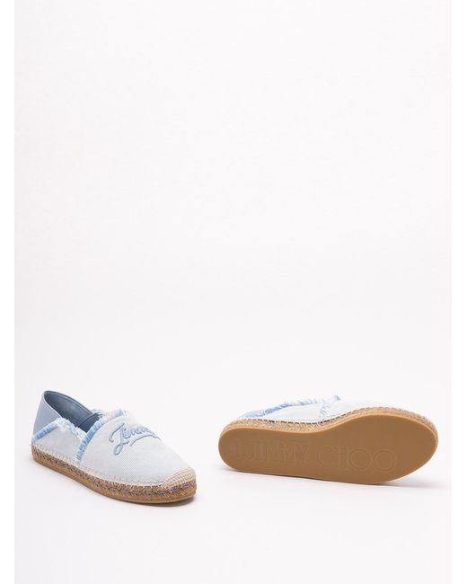 Jimmy Choo White 'Avi Flat'