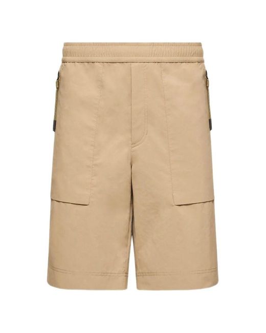 Moncler Natural Shorts for men