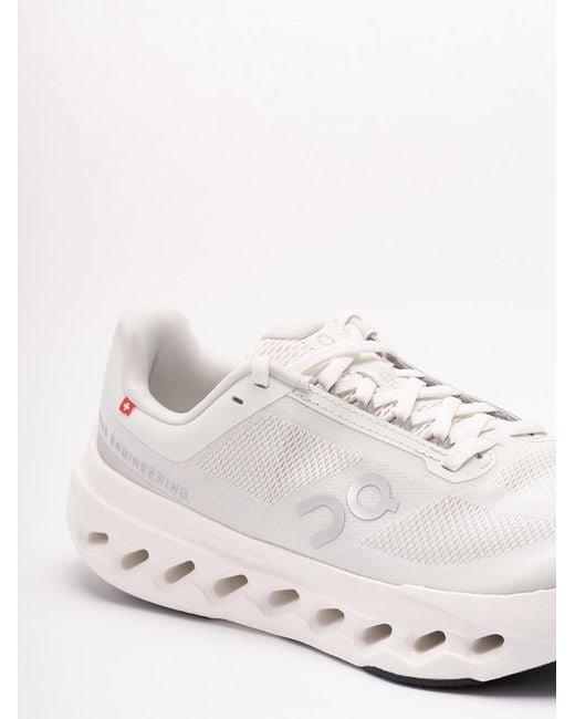On Shoes White 'Cloudsurfer Next' Sneakers