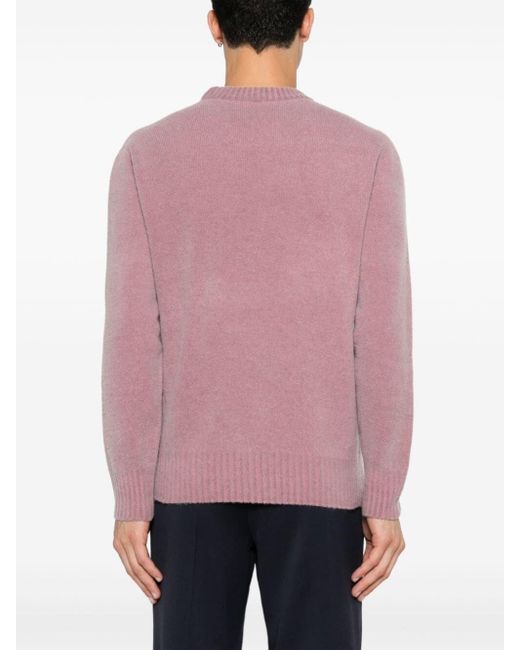 Altea Pink Crew-Neck Sweater for men