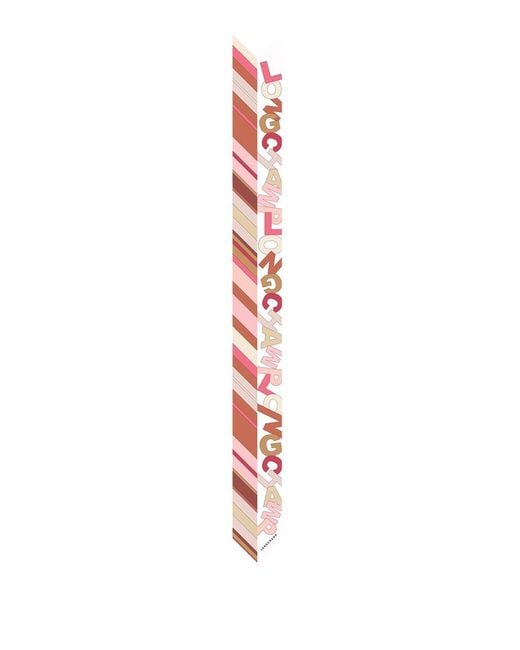 Longchamp White 'L'Arc-En-Ciel' Headband
