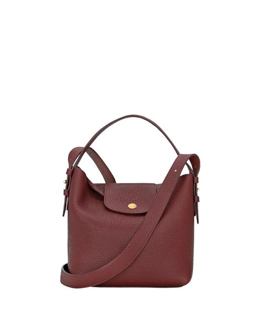 Longchamp Purple 'Le Cadence' Small Bucket Bag