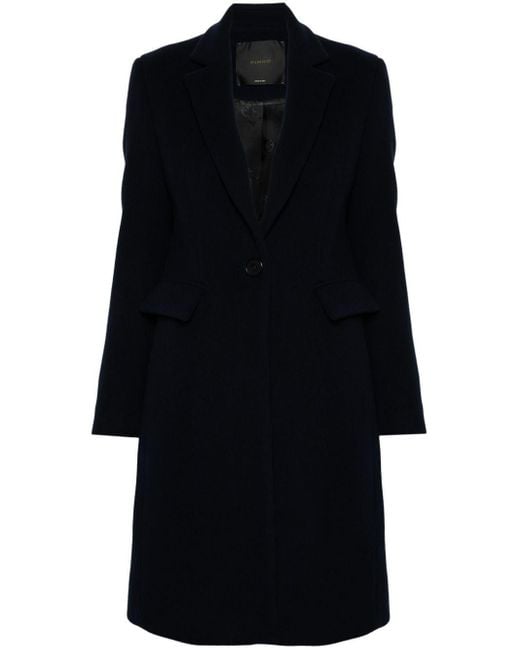 Pinko Black 'Cambogia' Coat