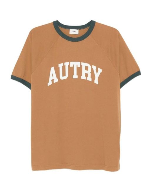 Autry Natural Raglan-Sleeve T-Shirt for men
