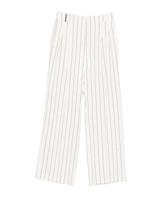 Peserico White Pants