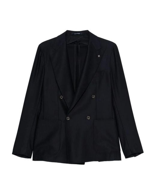 Tagliatore 0205 Black 'Montecarlo' Jacket for men