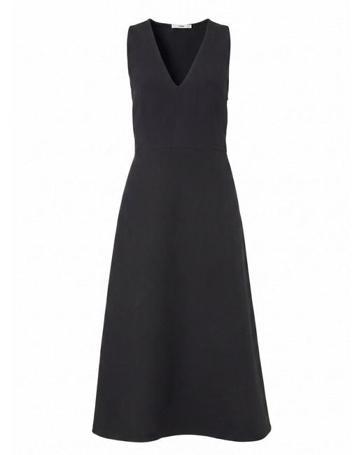 Fendi Black Silk Wool Dress