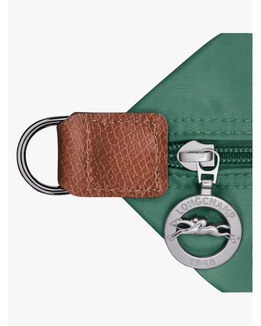 Longchamp Green `Le Pliage Original` Small Extensible Travel Bag