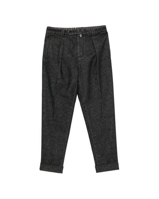 Berwich Black Pants for men