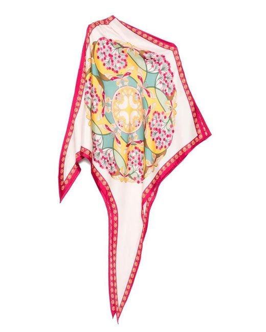 LaDoubleJ Red Full-On Foulard