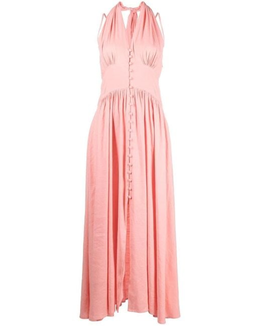 Cult Gaia Ozia Midi Dress in Pink | Lyst