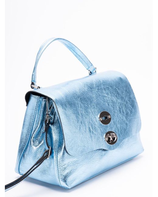 Small `Postina Cortina` Bag di Zanellato in Blue