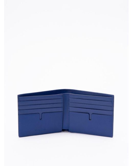 Burberry Blue `Ekd` Wallet for men