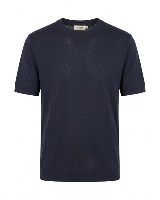 Altea Blue 'Cecil' Short Sleeve T-Shirt for men
