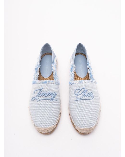 Jimmy Choo White 'Avi Flat'